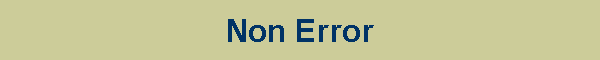 Non Error