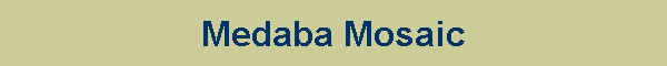 Medaba Mosaic
