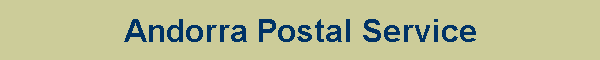 Andorra Postal Service