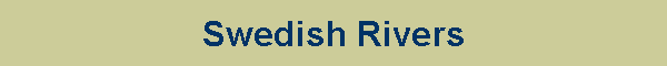 Swedish Rivers