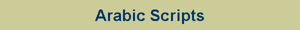 Arabic Scripts