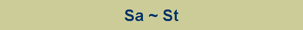 Sa ~ St