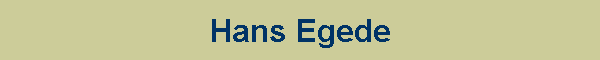 Hans Egede