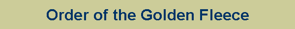Order of the Golden Fleece