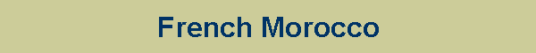 French Morocco