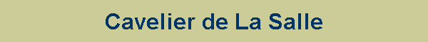 Cavelier de La Salle