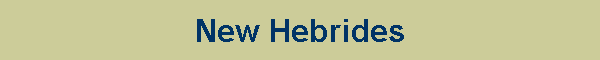 New Hebrides