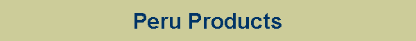 Peru Products