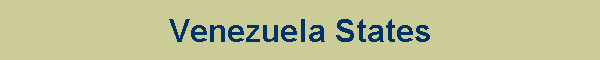 Venezuela States